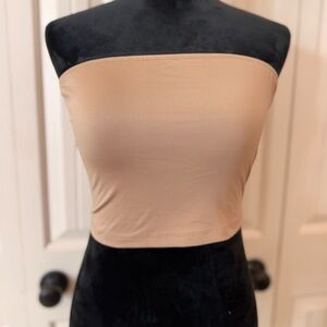 Women's Tan Tube Top